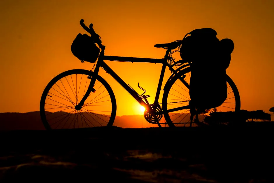golden hour pedaling