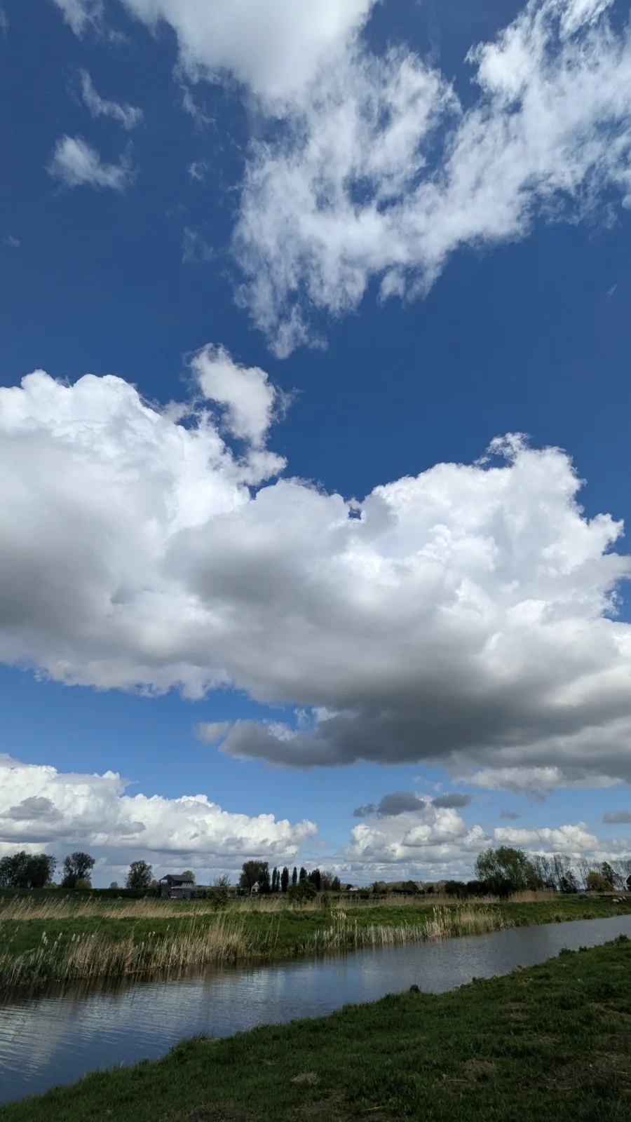 lucht, land, water