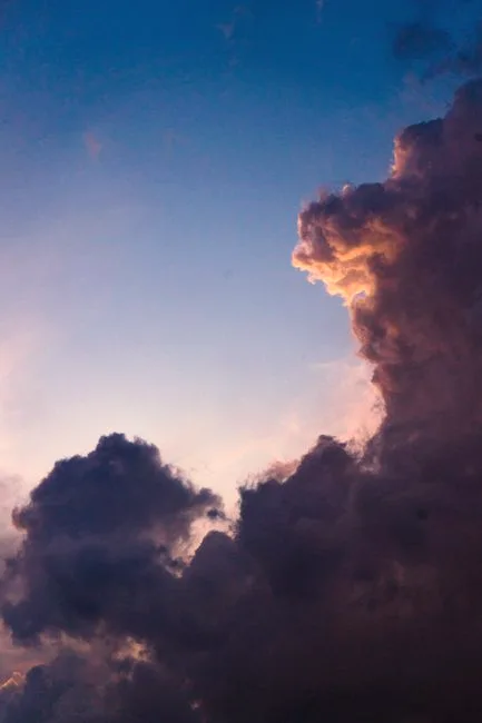 fire sky