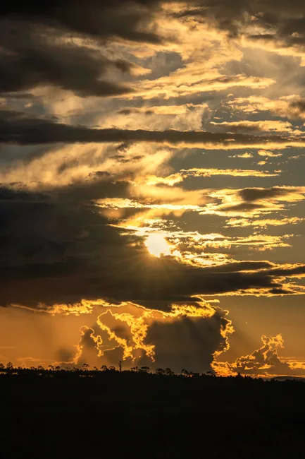 fire sky